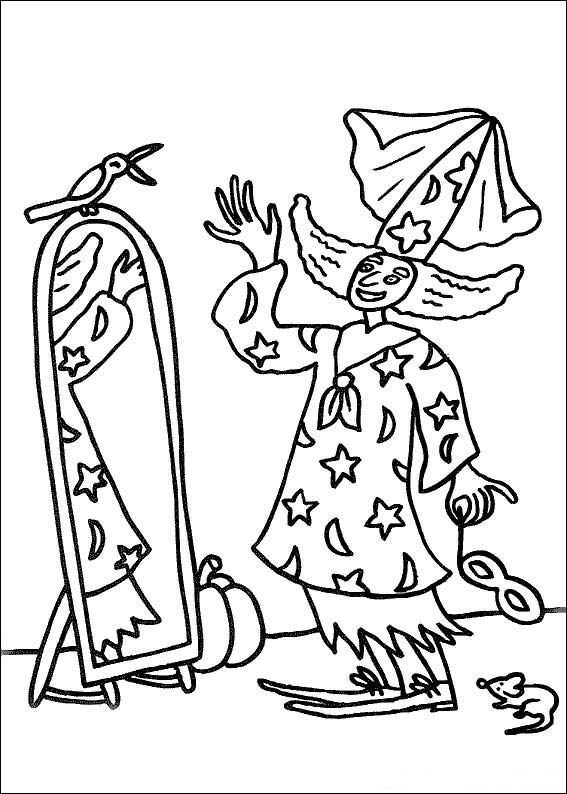 Plansa de colorat cu Halloween 158 66